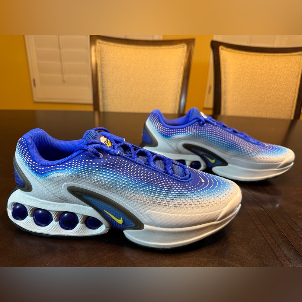 New Nike Air Max DN Blue White Sneaker Shoes Size US 10 - Picture 2 of 15